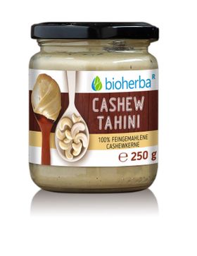 Bioherba Cashew Tahini 100% Feingemahlene Cashewkerne