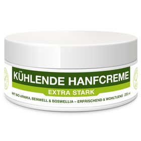 H4H Kühlende Hanfcreme Extra Stark – bei Muskel-, Gelenk-, Nacken- & Rückenschmerzen
