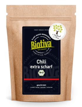 Biotiva Chili geschrotet Bio