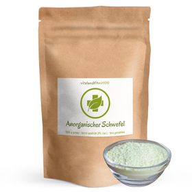 vitalundfitmit100® Anorganischer Schwefel fein gemahlen