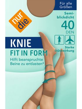 NUR DIE Knie Fit in Form - mandel - Größe one size