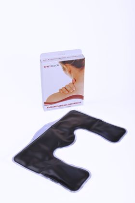 REHAFORUM MEDICAL Nackenkissen aus Naturmoor inkl. Stoffbezug aus Baumwolle