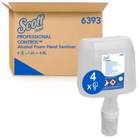Scott® CONTROL Handdesinfektionsschaum auf Alkoholbasis