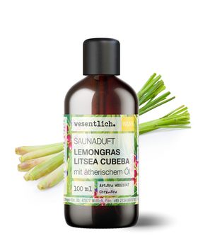 wesentlich. Saunaduft Lemongras-Litsea Cubeba
