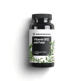 natural elements Vitamin B12 mit Folat