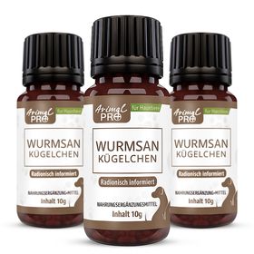 Animal Pro | Wurmsan Kügelchen | Hund & Katze