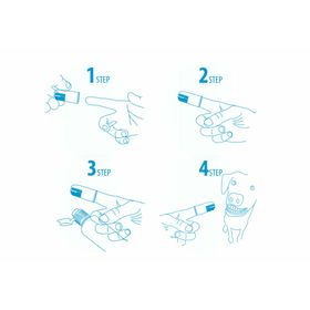 afp Sparkles Finger Brush (6pack)