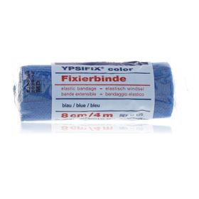 Ypsifix color Fixierbinde 8cm x 4m blau