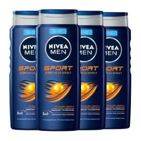NIVEA MEN Pflegedusche Sport 3in1 Duschgel vitalisierend erfrischend