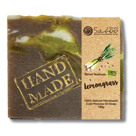 SABOO Naturseife im Kaltverfahren – Zitronengras