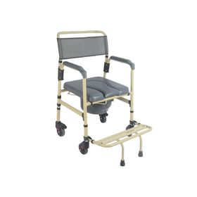 Ausilium Rollbarer, faltbarer Toilettenstuhl