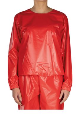 SUPRIMA Schlafanzug-Oberteil mit  PVC