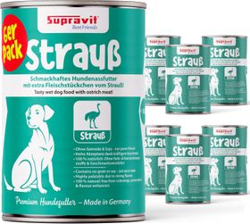 Supravit Hundenassfutter Dosenfutter für Hunde