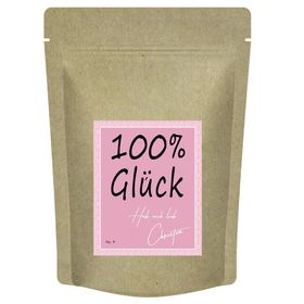 Quertee "100% Glück" - Teegeschenk