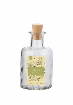 Traumduft Mikado Raumduftflakon Vanilla Deluxe mit Peddigrohr Stäben