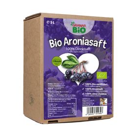 GranarBIO Bio Aronia Direktsaft in der Saftbox