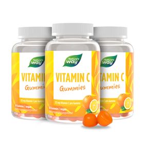 Vitamin C Gummibärchen I 125 mg hochdosiertes Vitamin C I Zitrus-Geschmack I vegan I 60 Stk