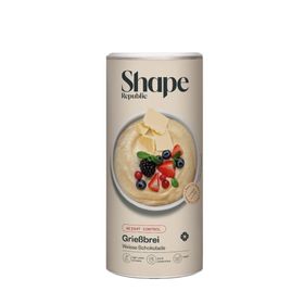 High Protein Grießbrei | Weiße Schokolade | Shape Republic