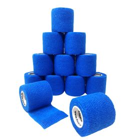 LisaCare latexfreie, kohäsive Bandage 5cm - Blau