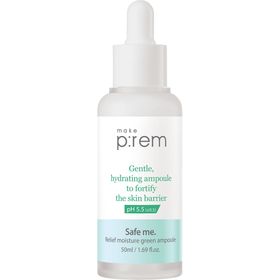 MAKE P:REM Safe Me. Relief Moisture Green Ampoule Face Serum