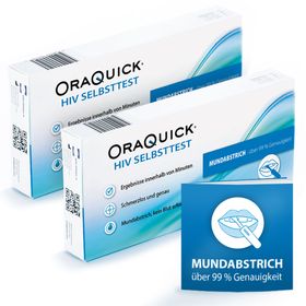 OraQuick HIV Selbsttest durch Mundabstrich