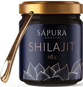 Shilajit Resin Mumijo Shilajit Harz + Dosierlöffel **60g** LABORBERICHT & ZERTIFIKAT