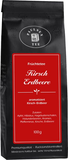 Paaulsen Kirsch Erdbeere, Früchtetee