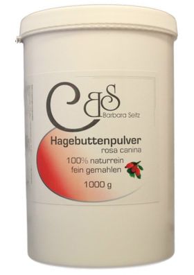 B. S. Hagebuttenpulver fein gemahlen rosa canina