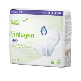 Medi-Inn Inkontinenz-Einlagen MAXI, 5 Tropfen