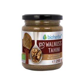 Bioherba Bio Walnuss Tahini 100 % gemahlene Bio Walnusskerne