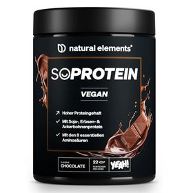 natural elements SoProtein Vegan - Schoko