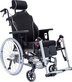 Alu Rehab Pflegerollstuhl Netti III HD SB 38