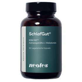 neotes SchlafGut KSM66 Ashwagandha + Melatonin