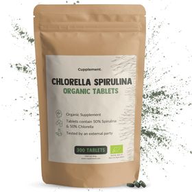 Cupplement - Spirulina Chlorella  500 mg BIO - Tabletten