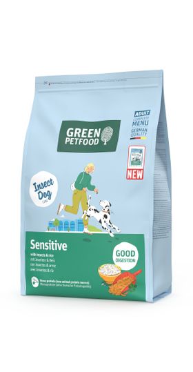 Green Petfood Sensitive mit Insekten & Reis