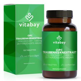 Vitabay OPC Traubenkernextrakt 1000 mg hochdosiert