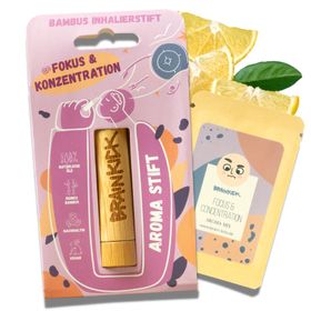 Bambus Inhalierstift | Fokus & Konzentration | Aromatherapie 100% Natürlich