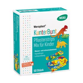 WERO KunterBunt Pflasterstrips Mix für Kinder
