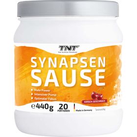 TNT Synapsensause, Trainingsbooster für Energie und Pump, für Muskelaufbau, Kirsche-Geschmack