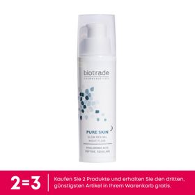 Biotrade Pure Skin Glow Revival Nacht Feuchtigkeitsfluid Gesicht