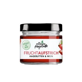 Die Steirische Hagebutte Fruchtaufstrich mit Hagebutte & Wein