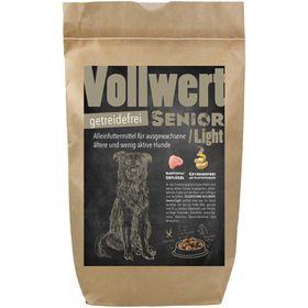Schecker  - VOLLWERT Senior/Light Trockenfutter - getreidefrei für den älteren Hund