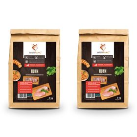 Adult Trockenfutter Sparpack 2 x 2 kg mit Huhn & Kräuter  - getreidefrei