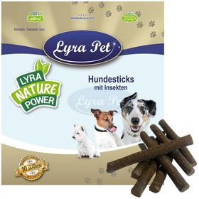 Lyra Pet® Hundesticks mit Insekten