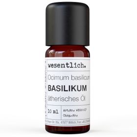 Basilikum - ätherisches Öl von wesentlich.