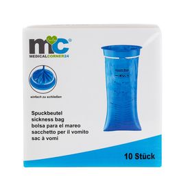 Medicalcorner24 Spuckbeutel  1,5 L Aufnahmekapazität , latexfrei