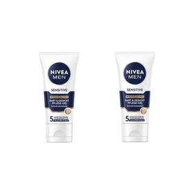 NIVEA MEN Bart & Gesichtspflege Gel Sensitive 24h Feuchtigkeit lindernd