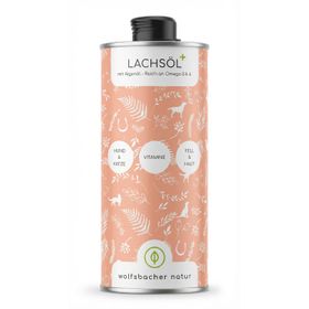 Wolfsbacher Natur Lachsöl PLUS Hund/Katze
