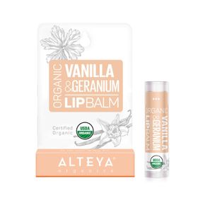 Alteya Organics Lippenbalsam mit Vanille und Muskat
