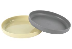 DANTOY Tiny Bio Teller sand/grau 2erP